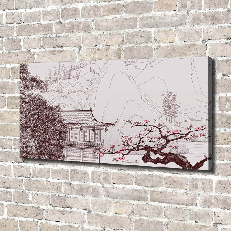Chinese Landscape - Wrapped Canvas Print