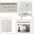 23.7'' Single Bathroom Vanity Base Only-94734235