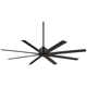 65" 8 - Blade Standard Ceiling Fan with Remote Control