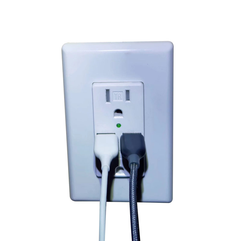 Sondpex Wall Receptacle with 3.1A 2-USB Charging Port