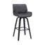 Tabouret de bar pivotant à hauteur de comptoir ou à hauteur de bar Tyler -977285334-977285337-977285341