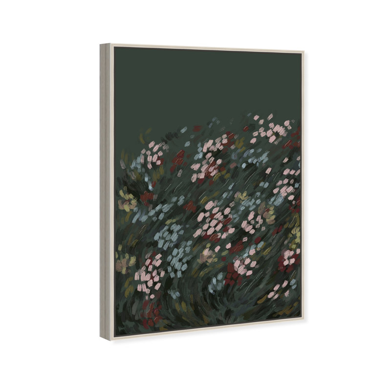 Subtle Movement Print by Oliver Gal, 11"H x 16"W, Silver Floater Frame