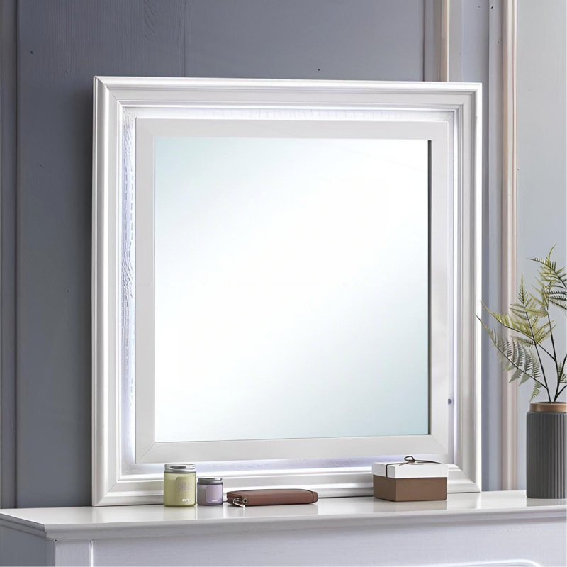 Pearl White Mirror