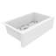 Karran Quartz 34'' X 21-1/4'' Single Bowl Farmhouse/Apron Front Kitchen Sink Kit-49947626
