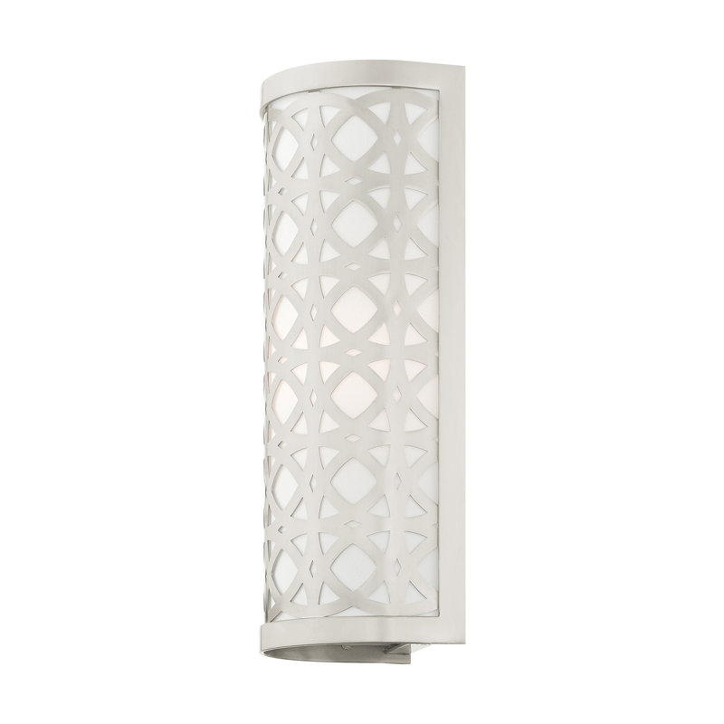 Eraman Flush Mounted Sconce, Brushed Nickel