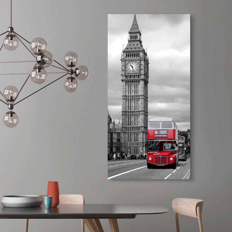 Under The Big Ben by Vadim Ratsenskiy - Wrapped Canvas Print, 140cm H x 70cm W x 4cm D