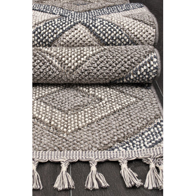 Egremont Geometric and Geometric Shapes Indoor / Outdoor Area Rug