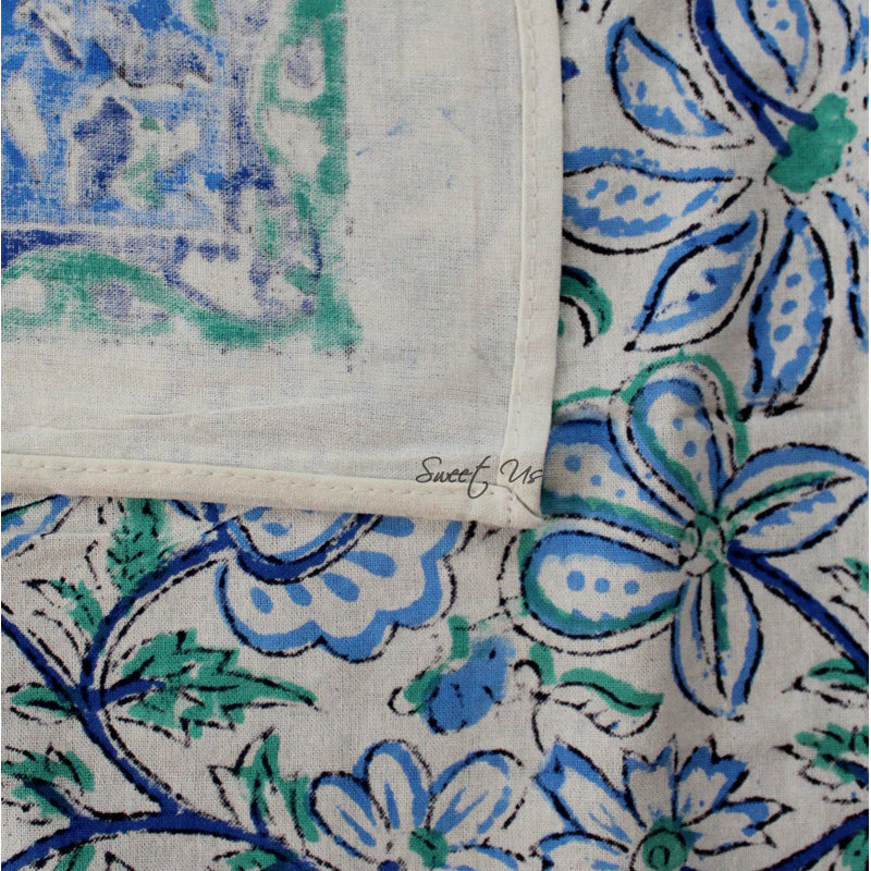 Nappe carrée en coton