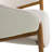 Coffey 18'' H Upholstered Walnut Armchair