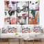 Tapisserie portrait filles portrait Abstract-28505293