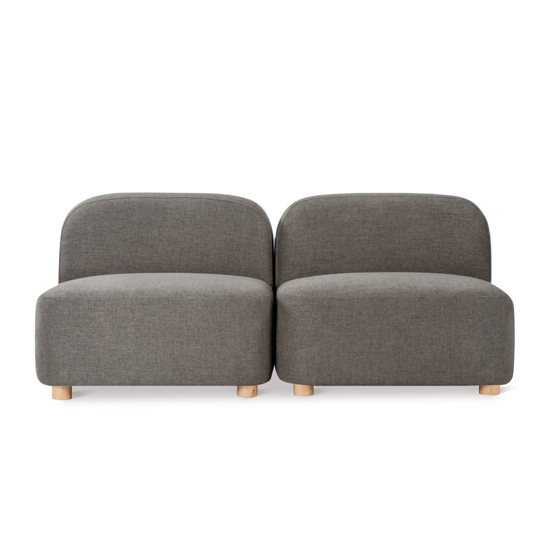 Canapé sans accoudoirs 2 pièces Circuit Modular, Mélange de polyester Bayview Osprey