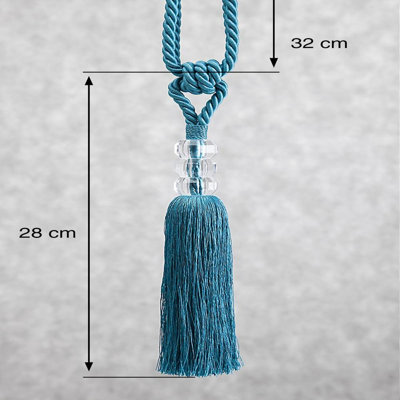 Lokshin Fabric 10cm Curtain Tieback