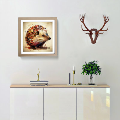 Hedgehog Constructivism No.2 - Framed Print