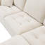 Canapé-lit modulaire convertible, ensemble de canapé réversible en forme de L avec coussins gratuits, canapé-lit en velours 4 places-106690944