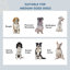 Hendon Raised Dog Bowls Pet Feeder Raised Elevated Stainless Steel Food-2112469686-2112469685