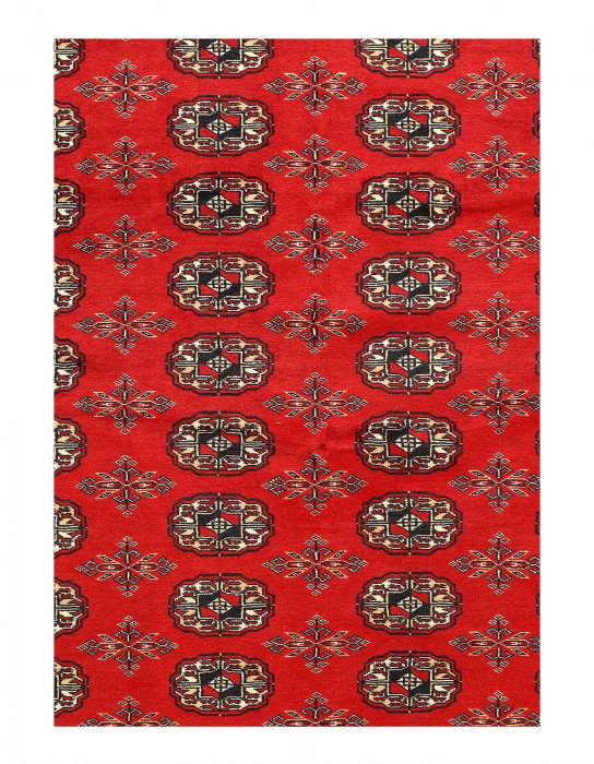 Tapis en laine d'agneau rectangulaire unique 5 pi 2 po x 7 pi Jarmarion