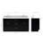 Hamlet 67'' Double Bathroom Vanity with Carrara Marble Top-93068143-93068142