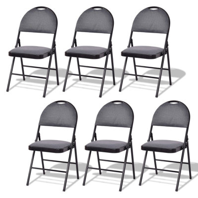 18'' H Metal Folding Side Chair