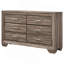 Commode de rangement Mid-Century à 6 tiroirs-89954668