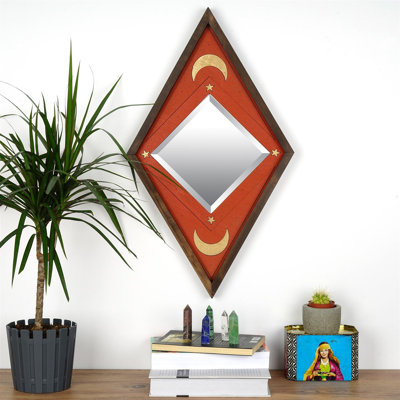Accessoire mural décoratif en bois, 100% bois massif, 23,2 po x 13,8 po x 1,2 po | Conception rustique, parfaite pour le salon et le couloir | Art mural durable et élégant pour la décoration intérieure