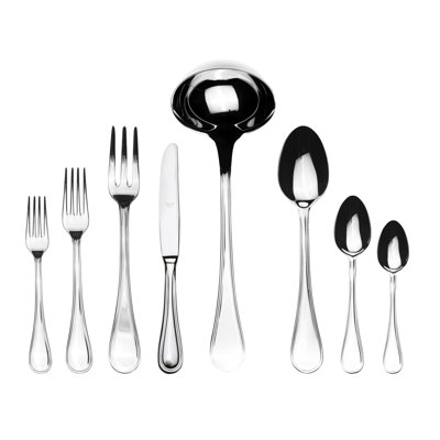 Boheme Flatware Set - 43 Pieces - Stainless Steel