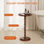 Tray Top Pedestal End Table-1320326440