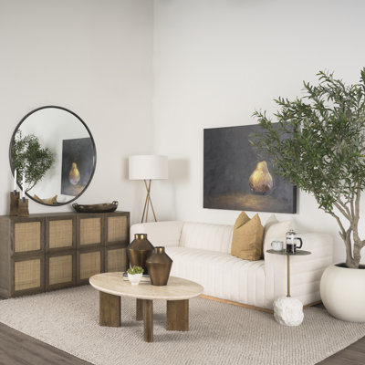 Rupani Marble Top Single Coffee Table