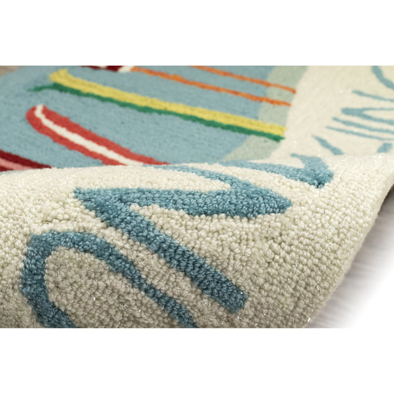 Billie-Joe No Pattern And Not Solid Color Synthetic Kitchen Mat, 30" W x 48" L