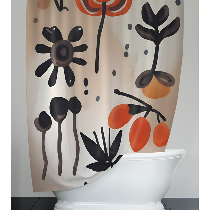 Rideau de douche Curtisa, H 72 po x l 70 po