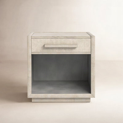 Dua Solid Wood Nightstand
