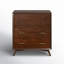 Commode en bois massif à 4 tiroirs l 38 po Williams-881551993