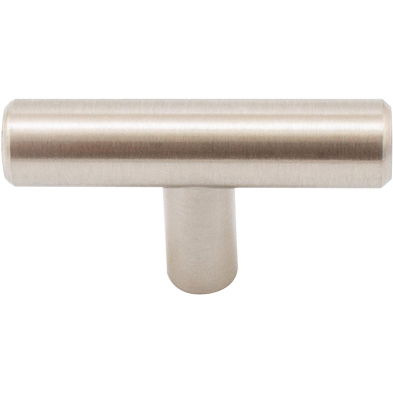 Brushed Satin Nickel Bar Cabinet Pull with Mounting Hardware