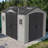 Apex Pro 10 ft. 5 in. W x 8 ft. D Plastic Storage Shed