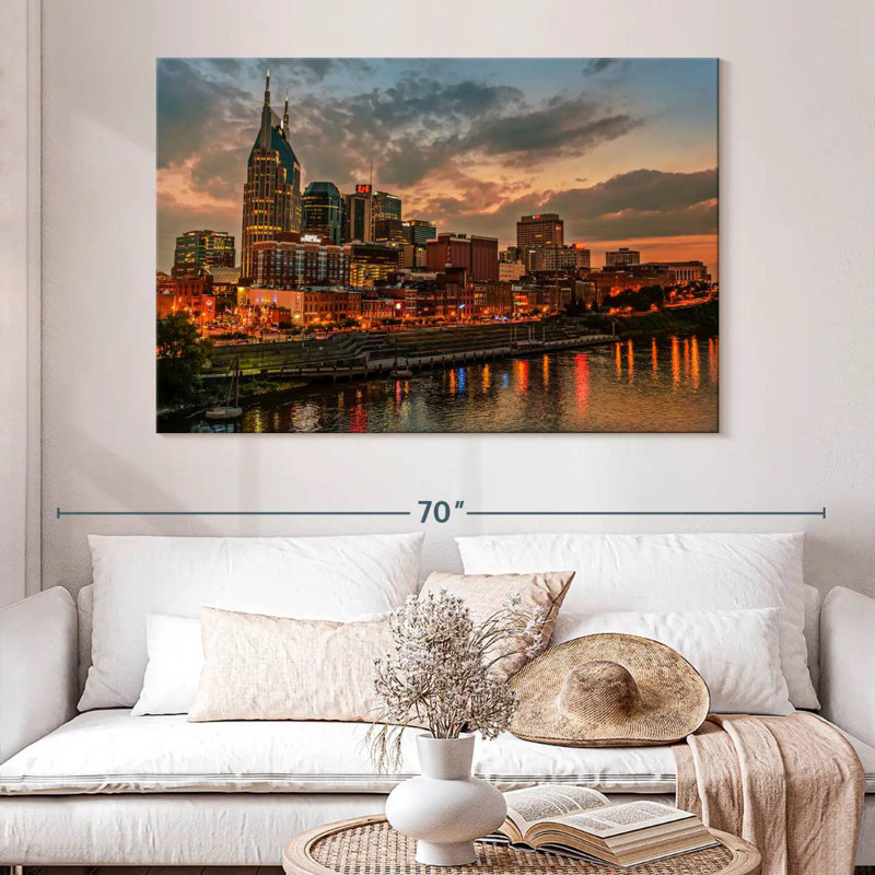 Horizon de Sirci Nashville Sundown, H 34 po x l 51 po
