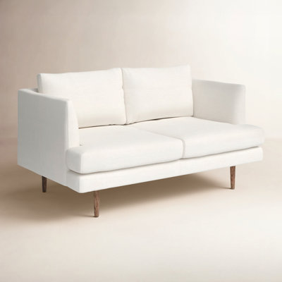 Miller 55" Linen Loveseat