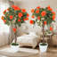 90 cm H Faux Plant in Cement Freestanding  Planter-795282793