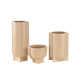 Voss Ceramic Matte Vase Set of 3