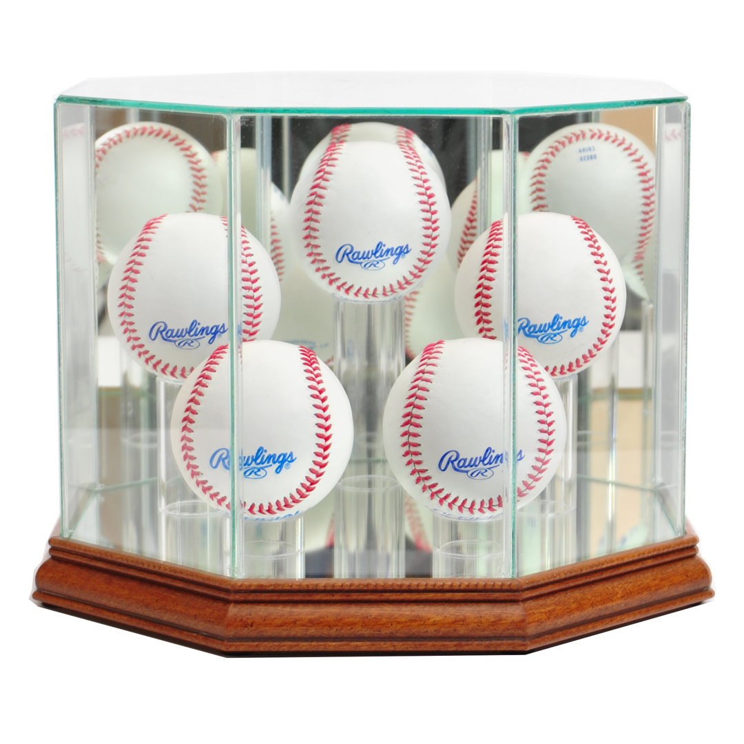 Octagon Five Baseball Display Case Perfect Cases and Frames