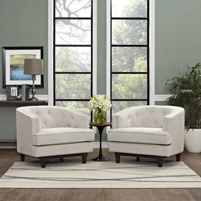 Modway Strick & Bolton Allington Button-tufted Armchair by Modway