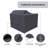 Fritz Swivel Eucalyptus Outdoor Lounge Patio Cover