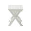 Ensemble de petites tables pliantes avec 2 chaises et table rectangulaire blanc