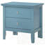 Table de chevet avec tiroirs Teal Elegance