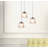 Atkin 3 - Light Glass Cluster Pendant