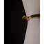 Gable Sconce (Antique Natural Brass with Oyster Shade)