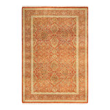 Classic One-of-a-Kind 4' 1" X 6' 1" Hand Knotted Area Rug