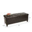 OTTOMAN DE RANGEMENT JULiana (seulement avec repose-pieds)