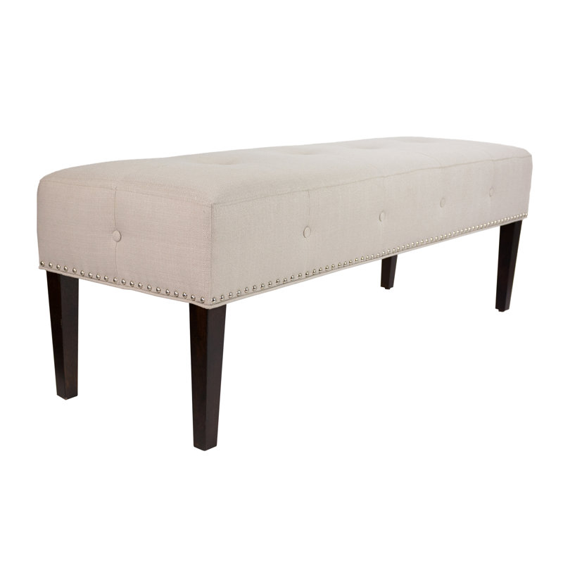 Hitchens Polyester Blend Upholstered Bench