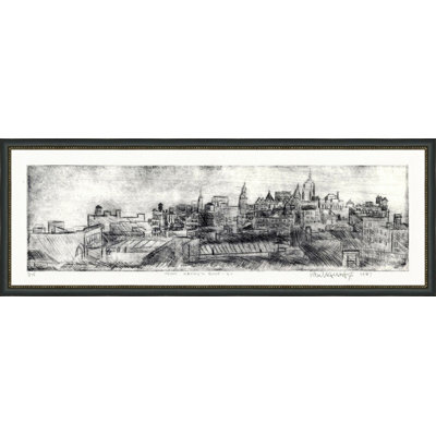 From Kathy's Roof Framed Drawing Print
