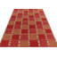 Scandinavian Rug In Red Pink, Beige Geometric Pattern By Rug & Kilim-1954498575