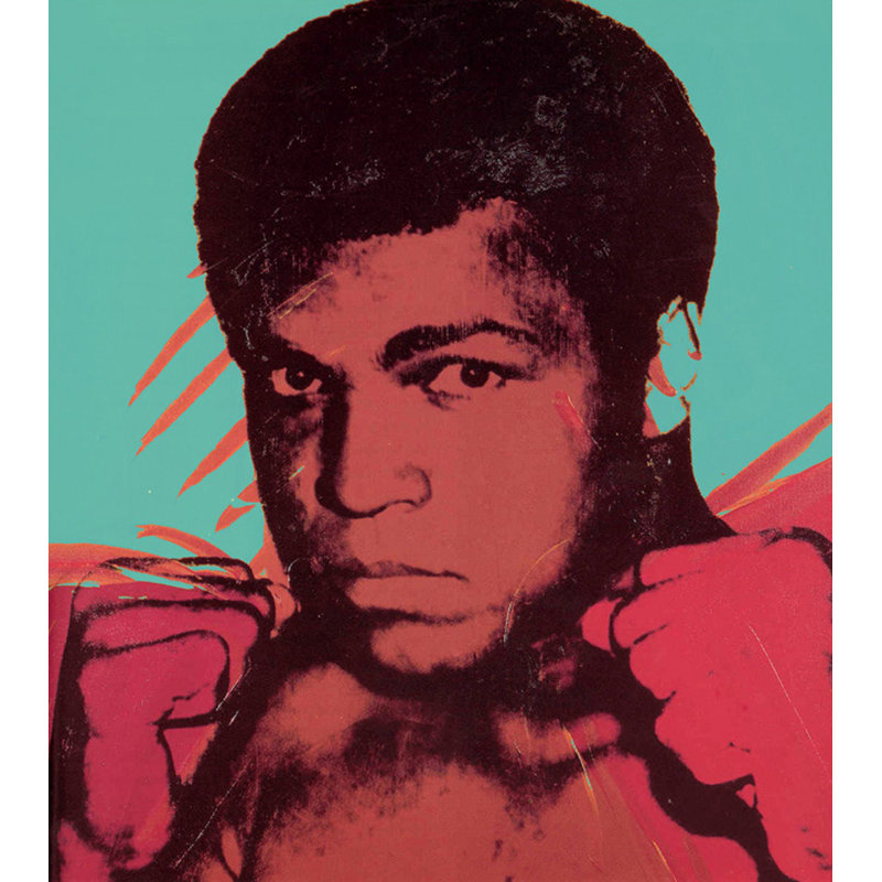 Muhamed Ali, 31" H x 28" W